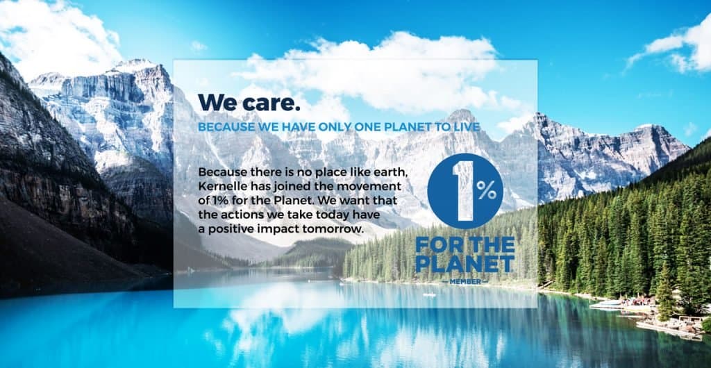 1% for the Planet commitment